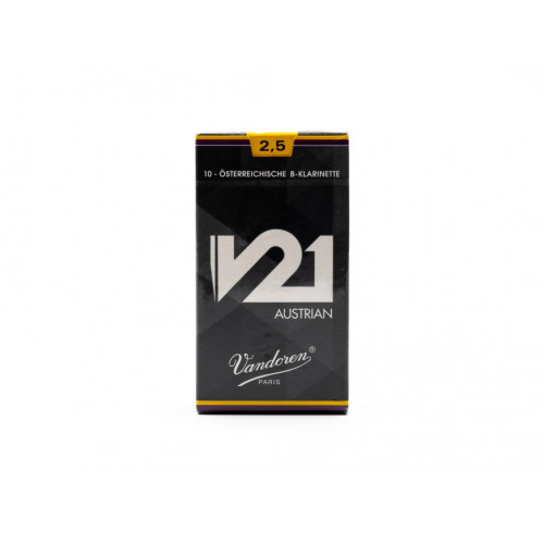 CR8825 V21 Austrian Трости для кларнета Bb, №2.5, 10шт, Vandoren