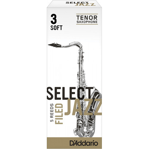 RSF05TSX3S Select Jazz Filed Трости для саксофона тенор, размер 3, мягкие (Soft), 5шт, Rico