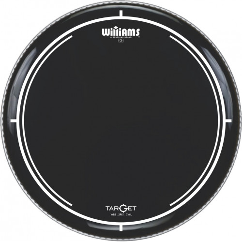 WB2-7MIL-10 Target Series Black Пластик для том-барабана 10", черный, Williams