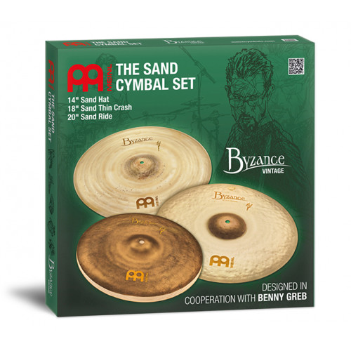 BV-141820SA Byzance Vintage Sand Cymbal Set Комплект тарелок 14, 18, 20", Meinl