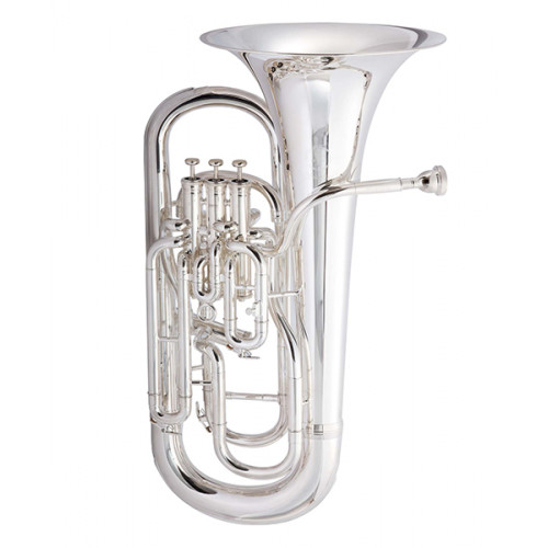 JP374S Sterling Баритон (эуфониум) Bb, посеребренный, компенсационная система, John Packer