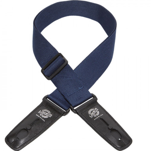 LIS-004-P2-NVYBLU Poly Pro Series Ремень для гитары с блокировкой, синий, Lock-It Straps, D'Andrea LIS-004-P2-NVYBLU Poly Pro Series Ремень для гитары с блокировкой, синий, Lock-It Straps, D'Andrea