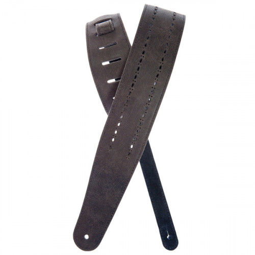25PRF01 Vented Leather Ремень для гитары, черная кожа, рисунок отверстий Rows, Planet Waves 25PRF01 Vented Leather Ремень для гитары, черная кожа, рисунок отверстий Rows, Planet Waves