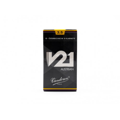 CR8835 V21 Austrian Трости для кларнета Bb, №3.5, 10шт, Vandoren