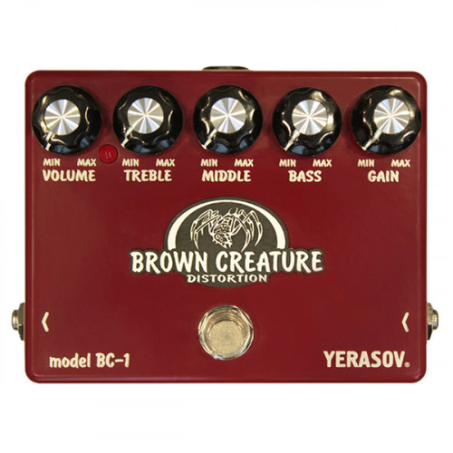 Insect-BC-1 Brown Creature Distortion Педаль эффектов, Yerasov