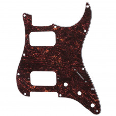 MX2248RT Защитная накладка электрогитары Fender Stratocaster HH, 4 сл, черепаший панцирь, Musiclily MX2248RT Защитная накладка электрогитары Fender Stratocaster HH, 4 сл, черепаший панцирь, Musiclily