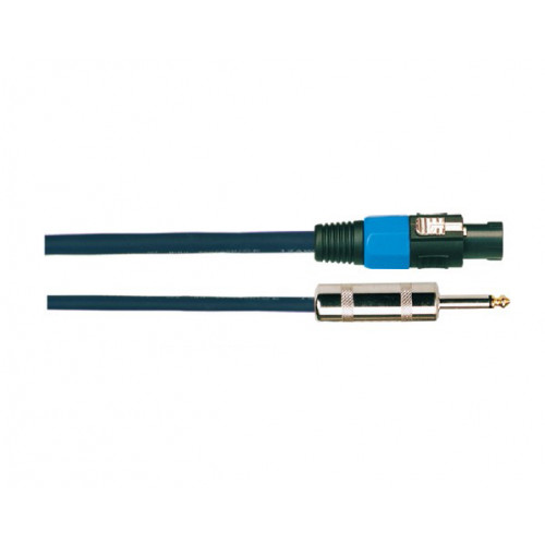 BD125-4M Кабель акустический, 4м, Speakon - 6.3мм, Soundking