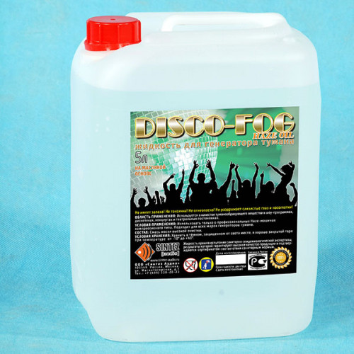 DF-Haze-Oil-5 Disco Fog Haze Oil Жидкость для генераторов тумана, масляная основа, 5л, Синтез аудио DF-Haze-Oil-5 Disco Fog Haze Oil Жидкость для генераторов тумана, масляная основа, 5л, Синтез аудио