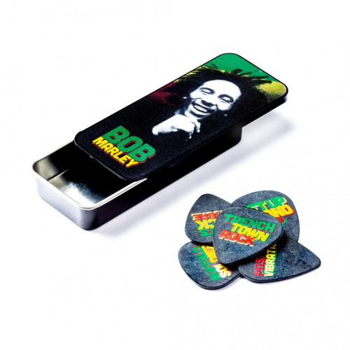 BOB-PT07M Bob Marley Quote Медиаторы 6шт, средние, в коробочке, Dunlop