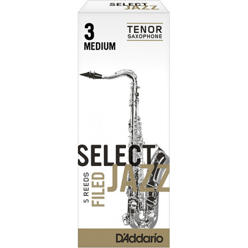 RSF05TSX3M Select Jazz Filed Трости для саксофона тенор, размер 3, средние (Medium), 5шт, Rico