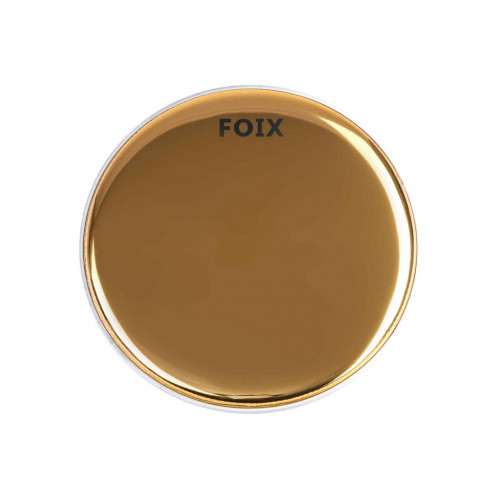 FDH-188GD-14 Пластик для малого и том барабана 14", золотистый, Foix