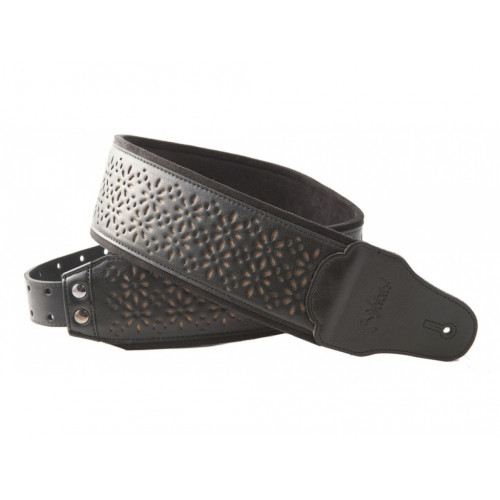 8401010010706 Groove Alhambra Black Ремень для гитары, RightOn Straps