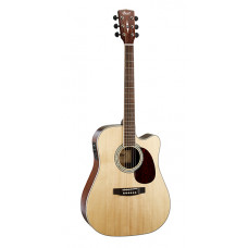 MR710F-MD-NAT MR Series Электро-акустическая гитара, с вырезом, цвет натуральный, Cort