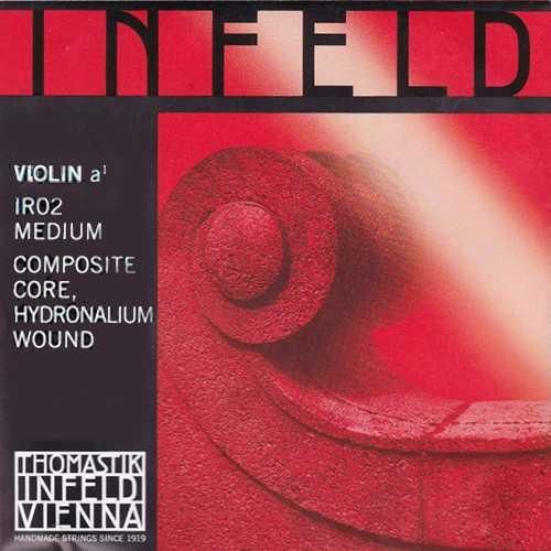 IR02 Infeld Red Отдельная струна А/Ля для скрипки размером 4/4, среднее натяжение, Thomastik IR02 Infeld Red Отдельная струна А/Ля для скрипки размером 4/4, среднее натяжение, Thomastik
