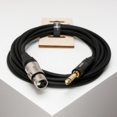 IC124-XFJM-0,5m Кабель инструментальный, XLRF-6.35мм моно, 0.5м, SHNOOR IC124-XFJM-0,5m Кабель инструментальный, XLRF-6.35мм моно, 0.5м, SHNOOR