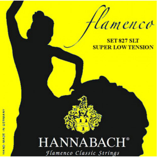 827SLT Yellow FLAMENCO Струны для классической гитары желтый нейлон/посеребренные Hannabach 827SLT Yellow FLAMENCO Струны для классической гитары желтый нейлон/посеребренные Hannabach