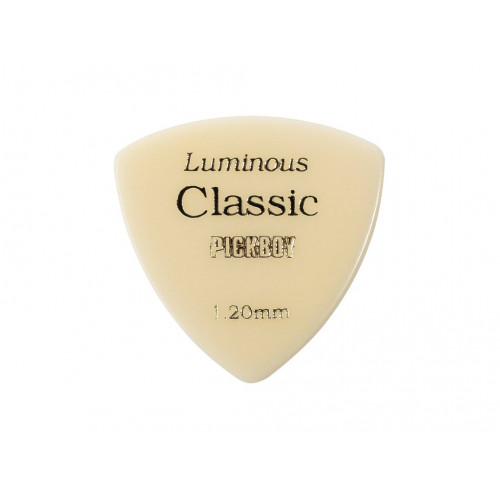GP-40/120 Celluloid Vintage Classic Luminous Медиаторы 50шт, толщина 1.20мм, Pickboy