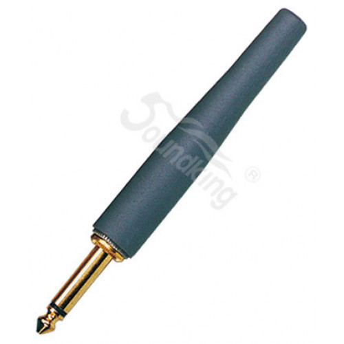 CC415 Разъем на кабель 1/4” Male (6,35мм), моно, серый, Soundking