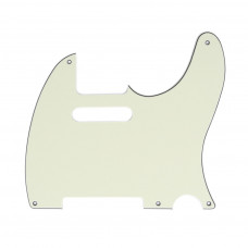 MX1410IV Защитная накладка гитары Fender Telecaster, 3 слоя, цвет слоновой кости, Musiclily MX1410IV Защитная накладка гитары Fender Telecaster, 3 слоя, цвет слоновой кости, Musiclily