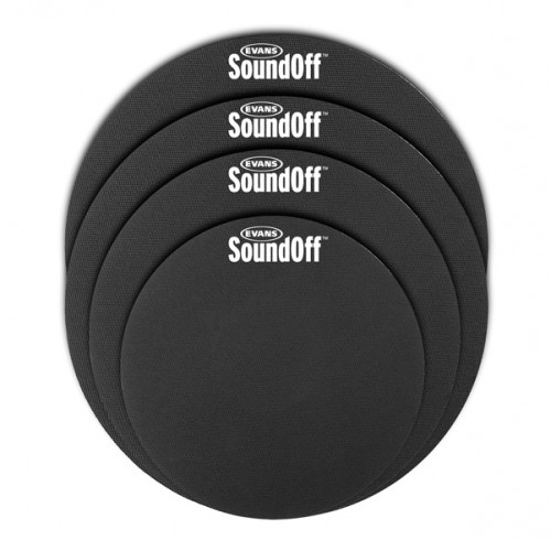 SO-2346 SoundOff Standard Набор тренировочных заглушек (12", 13", 14", 16"), Evans
