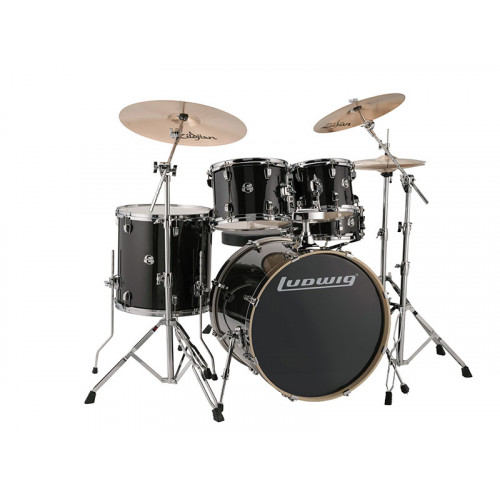 LCEE22016EXP Element Evolution Барабанная установка, черная, Ludwig