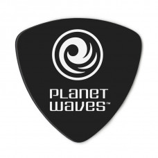 2CBK4-10 Black Celluloid Медиаторы, целлулоид, черные, 10шт, средние, широкие, Planet Waves