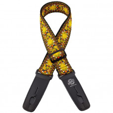LIS-064-LC Retro series Ремень для гитары с блокировкой, Lock-It Straps, D'Andrea