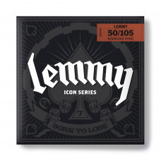 LKS50105 Lemmy Signature Комплект струн для бас-гитары, нерж.сталь, 50-105, Dunlop LKS50105 Lemmy Signature Комплект струн для бас-гитары, нерж.сталь, 50-105, Dunlop