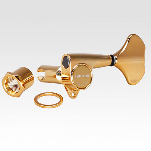GB707-GG-L4 Колки для бас-гитары 4л, золото, Gotoh