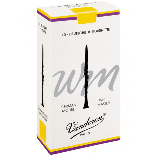 CR1625 WHITE MASTER Трости для кларнета Bb №2,5 (10шт) Vandoren