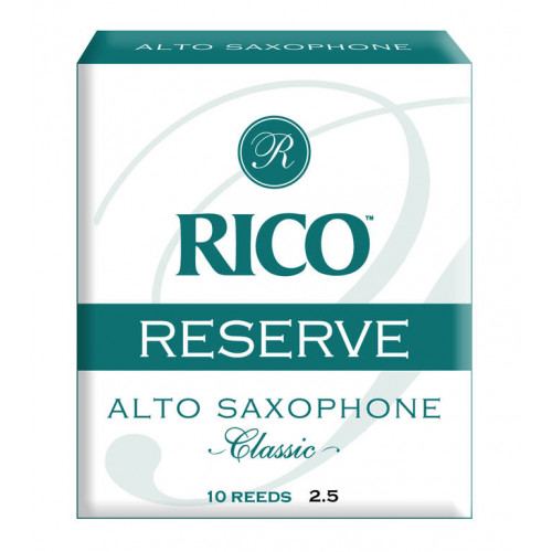 RJR1025 Rico Reserve Classic Трости для саксофона альт, размер 2.5, 10шт, Rico