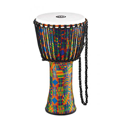 PADJ2-L-G Travel Series Kenyan Quilt Джембе 12", кожа, Meinl