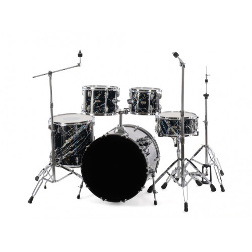 LD-2220-64-04 Барабанная установка, Черный мрамор, LDrums