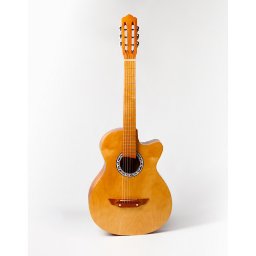ACD-41A-34-LN Акустическая гитара, с вырезом, цвет светлый орех, АККОРД