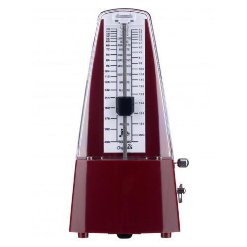 WSM-330RD Метроном механический красный Cherub