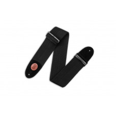 MSSC4-BLK Signature Series Ремень для гитары, хлопок, черный, Levy's MSSC4-BLK Signature Series Ремень для гитары, хлопок, черный, Levy's