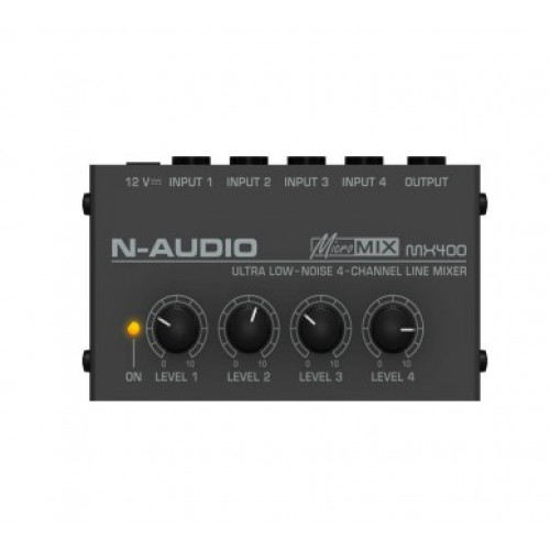 MX400 Микшер, 4 канала, N-Audio