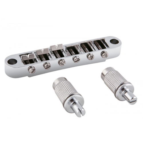 BM-03-CR Бридж Tune-O-Matic, хром, Metallor