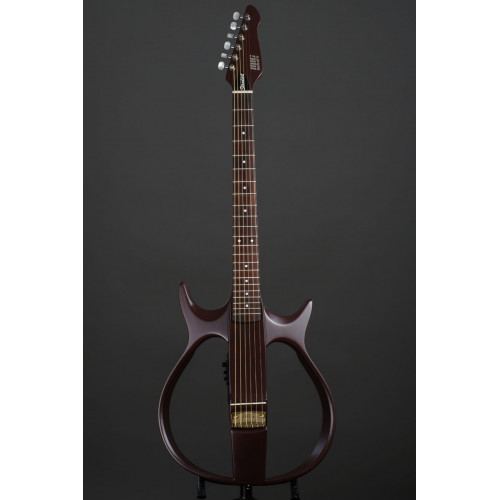 SG3CH23 SG3 Сайлент-гитара, темно-коричневая, MIG Guitars