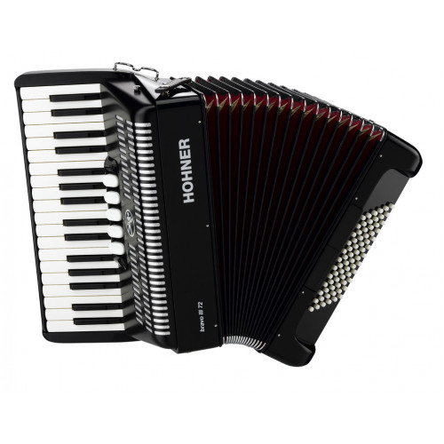 A1662 BRAVO III 72 Black Аккордеон Hohner