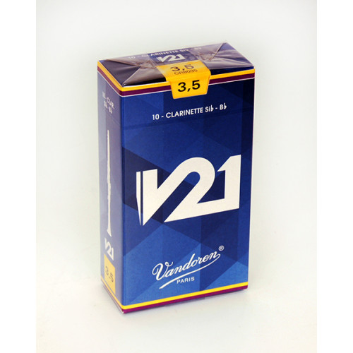 CR8035 V21 Трости для кларнета Bb, №3.5, 10шт, Vandoren