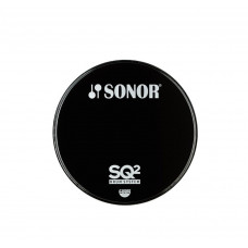 91067401 PB 24 B/L SQ2 Пластик для бас-барабана 24'', черный, Sonor