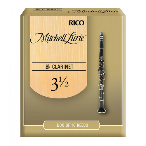 RML10BCL350 Mitchell Lurie Premium Трости для кларнета Bb, размер 3.5, 10шт, Rico