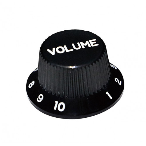 KB-240V Ручка потенциометра, Volume, черная, метрическая, Hosco