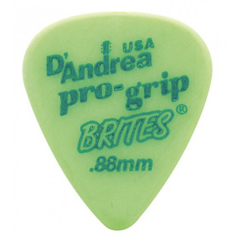 RPGB351.88MH ProGrip Brites Медиаторы, дерлин, 72шт, 0.88мм, D'Andrea