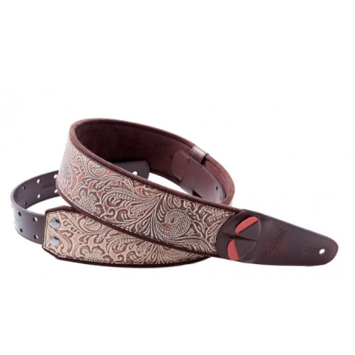 8401070130260 Steady Mojo Sandokan Beige Ремень для гитары, RightOn Straps