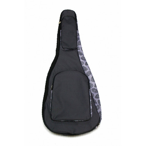 MZ-ChGC-3grey/skull2 Чехол для классической гитары, MEZZO