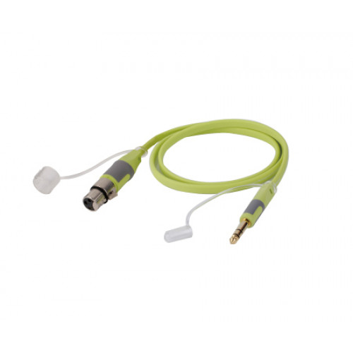 BXJ041-5M Кабель микрофонный TSR 6.35мм-XLR3pf, плоский, 5м, Soundking