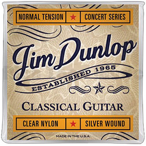 DCV120 Concert Комплект струн для классической гитары, посребр.медь, 28-43, Dunlop
