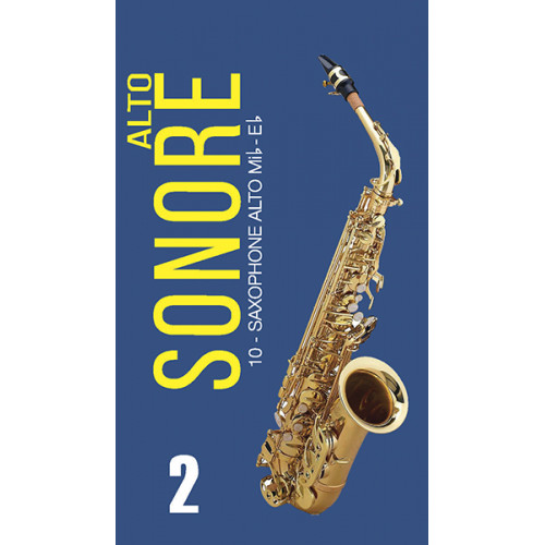 FR19SA12 Sonore Трости для саксофона альт № 2 (10шт), FedotovReeds